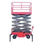 500kg Mobile Scissor Lift Platform Aerial Working 6m Electric Scissor Lift