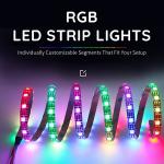 Fashion House Decoration LED Strip Light 12V 50ft 15m 5050 RGB with Smart Remote