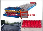 Glazed Monterrey Roof Roll Forming Machine / Metal Sheet Forming Machine