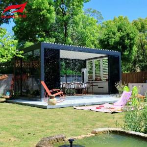 Wholesale Waterproof Aluminium Garden Pergola With Remote Control from china suppliers