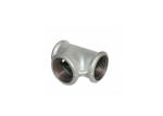 3x3/4 Inch Malleable Iron Pipe Fittings Black Iron Reducing Tee Round / Square