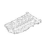 LR121308 Engine Parts Cylinder Head High Strength Land Rover Cylinder Head