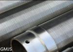 Galvanized 1.5mm Slotted Sand Control Screen Water Well Pipe High Flow Capacity