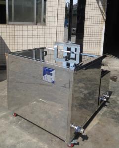 Wholesale Rim Industrial Ultrasonic Parts Cleaner 360L 28K PLC Ccontrol With Pneumatic Lift from china suppliers