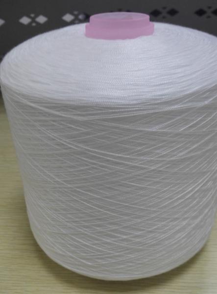 Low Shrinkage Polyester Ring Spun Yarn , Cone Spun Polyester Sewing Thread 20/2