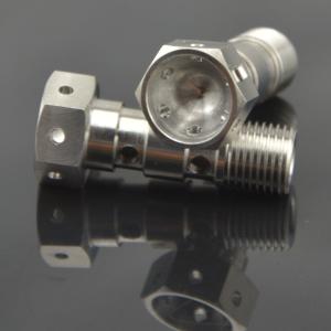 Wholesale Titanium Single M10x1 25 Banjo Bolt Race Spec , Custom Motorcycle Parts from china suppliers