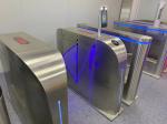 Face Recognition Infrared Thermoter Automatic System Turnstile 30 Degree Filed