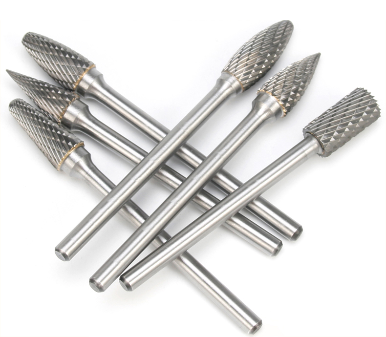 Safety Extended Length Carbide Burrs Carbide Die Grinder Bit Set Oem Service