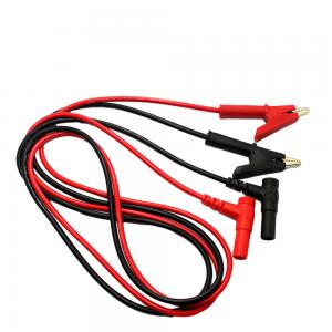 Wholesale 3Ft Crocodile Clip Digital Multimeter Cable Red Black Color from china suppliers