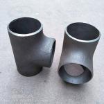 ASME / ANSI B16.9 Carbon Steel Tees Wooden Cases / Pallets Packaging T/T L/C