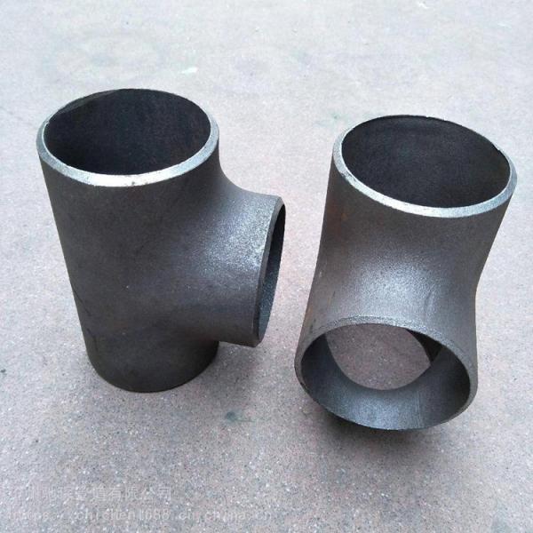 ASME / ANSI B16.9 Carbon Steel Tees Wooden Cases / Pallets Packaging T/T L/C