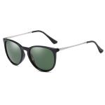 Men 144MM Square Frame Polarized Sunglasses Classic TAC Retro Style Yellow Night