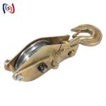 10t Heavy Duty Steel Snatch Hoisting Tackle For Overhead Line Construction