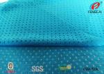 100% Polyester Durable Breathable Sports Mesh Fabric For Soccer Uniforms /