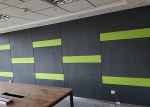 Wholesale 12mm Classroom PET Felt Acoustic Panel , Decorative Felt Wall Panels from china suppliers