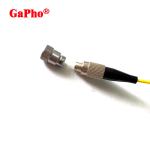 Male M8 X 0.75 Fiber Optic Dust Cap Metal Nickel Plating Custom Service