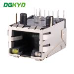 KRJ-254DPNL Router 100 Megabit RJ45 Magnetics Connector Tap Up Cat5 Modular Jack