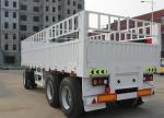 3 Axles Side Tipper Dump Full Semi Truck Trailer With Side Wall Height 600