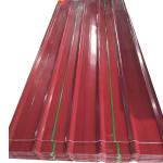 Non-secondary Painted Red Corrugated Roofing Sheet PPGI Metal Galvanized Steel