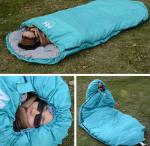 Custom Wearable Minion Camping Lightweight Sleeping Bags for Child / Girls /
