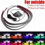 Wireless Multicolor 5050 4pcs Car Underbody Lights