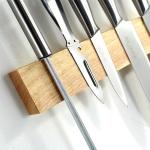 Wood Magnet Strip Rack Magnetic Knife Holder Magnetic Suction Hang Lever Kitchen