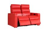 Home Theater Recliner Seating Genuine Leather Cinema Power Reclining Sofa