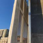 Stainless Steel Woven Wire Mesh Panels Reinforced Edge Treatment