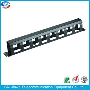 Wholesale 1U Rack Mount Cable Manager 19 Inch from china suppliers