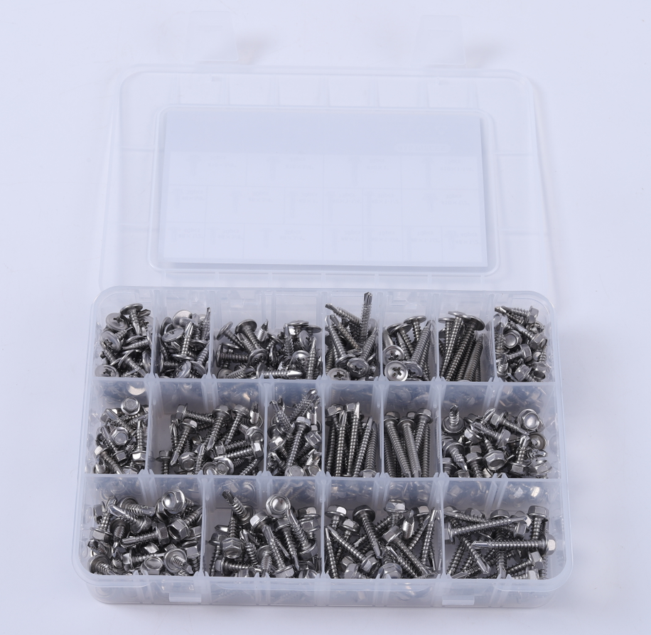 Stainless Steel Self Drilling TEK Screws Wafer Head Self Tapping Screw