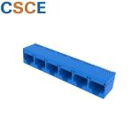 Round Pin RJ45 Multi Port 8 Pin 8 Contact 1 X 6 Ports 5224 Series Current Rating