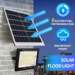 3000lm Waterproof Solar Flood Garden Lights ABS Motion Sensor LED Outdoor