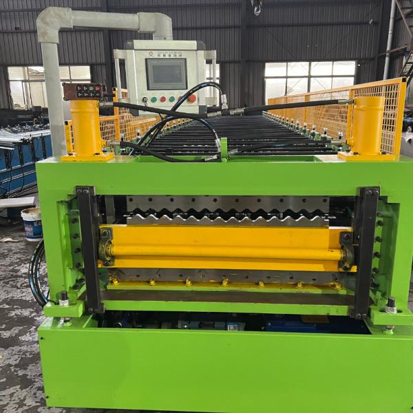 0.17-0.45mm Thin Material 20 Stations Double Layer Roll Forming Machine With