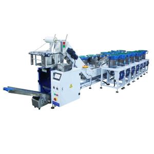 Wholesale Packing Machine for Hardwer Film Screw Fastener Hardware Conveyor Counting Packaging Pack Wrapping Machine from china suppliers