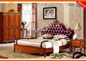 Wholesale Latest design classic luxury white antique spanish furniture Wholesale Antique Foshan bedroom furniture set from china suppliers