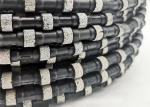 Cutting Stone 11.5mm Granite Diamond Wire Saw Granite Quarrying Tools