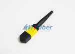 OS2 Ribbon Single Mode Fiber Optic Cable MTP / MPO Optic Connector