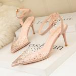 899-35 European And American Style Simple Pointed Shallow Mouth High Heels