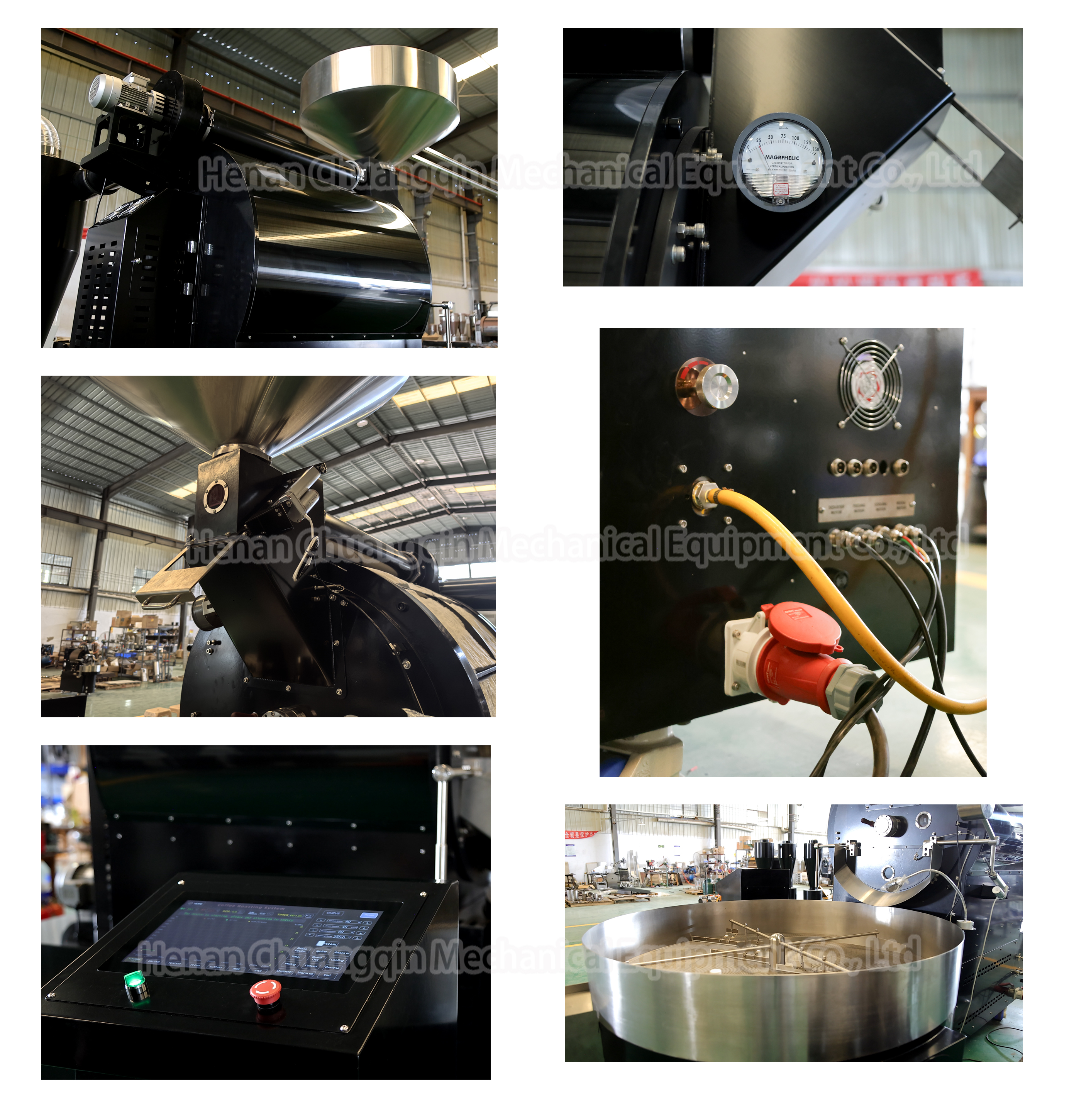 60KG Cofee Roaster Toasters Coffee Roster Coffee Bean Roaster Machine