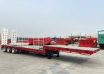 Wabco Relay Valve Hydraulic Lowbed 3 Axles 50/80/100 Tons Capacity Truck Semi