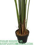Artificial Monstera Deliciosa Plant, 5ft Potted Faux Tree with 15 Verdant Fake