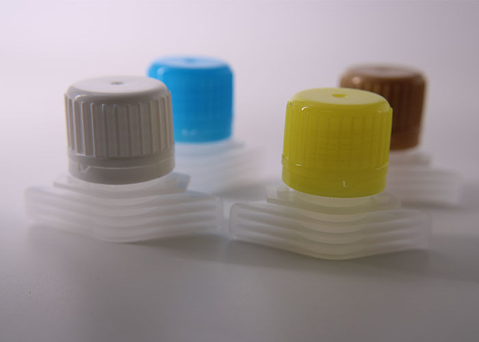 Eco Friendly Pour Spout Caps with Burglar Proof Plastic Nozzle Cover For Package
