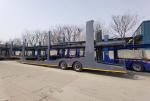 Hydraulic 2axle 6/8/10 Car Double Deck Car Carrier Trailer with Wabco Relay
