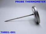 Built In Oven Safe Meat Thermometer , Dial Style High Temp Oven Thermometer