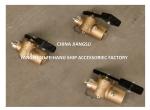 Sounding Cock- Bronze Self-Closing Valve Model FH40 CB/T3778-1999 Threaded Ends