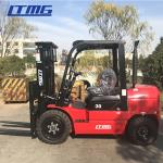 Adjustable Seat 4.5 Triple Mast Forklift , Warehouse Forklift Trucks 1 Year