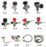KL SCBA Cylinder Valve G5/8 Outlet Thread For Fire Fighting Equipment