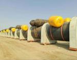 Inflatable D15*L20 Marine Rubber Airbag Caisson Lifting Heavy Duty Rubber