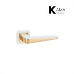 Zinc Alloy Silver Mortise Door Lock Handle Set Mute Split For Wooden Doors
