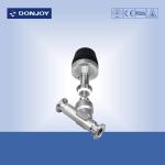 Donjoy Pneumatic angle seat valve with tri calmp for 180°C Steam